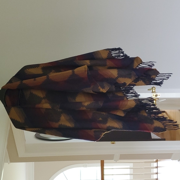 Poncho multi color - Picture 2 of 2